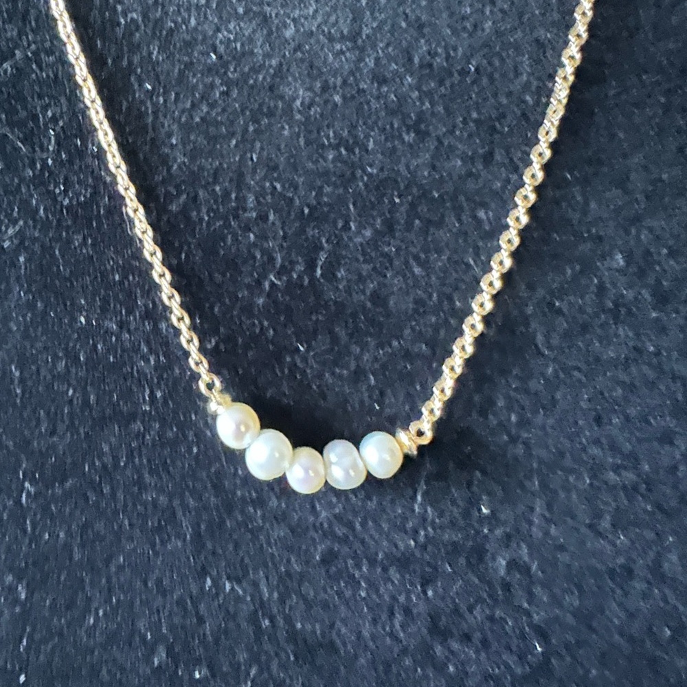 Park Lane Gold Necklace with Pearls